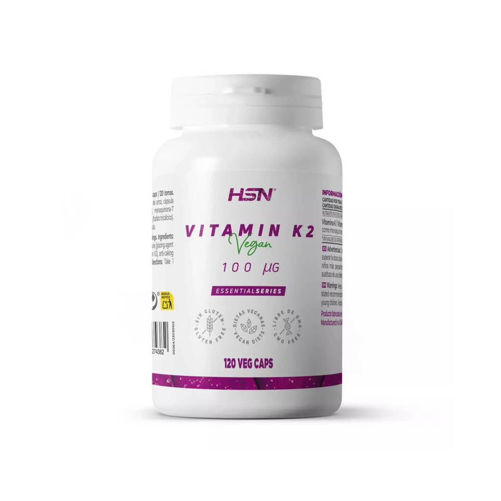 Vitamin K2, 100mcg, 120 Veg Capsules