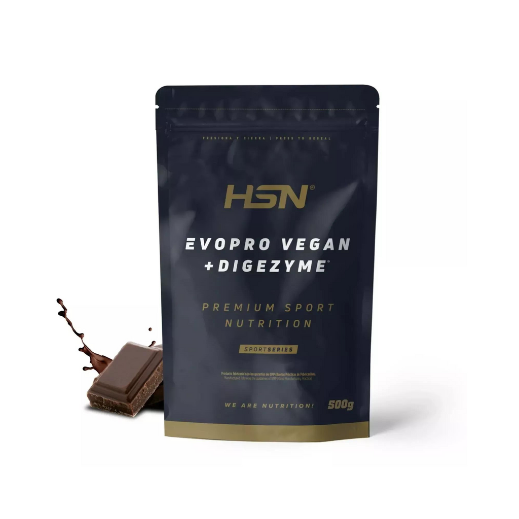 Evopro Vegan (Ultimate Anabolic Blend) + Digezyme®, 500g, Chocolate