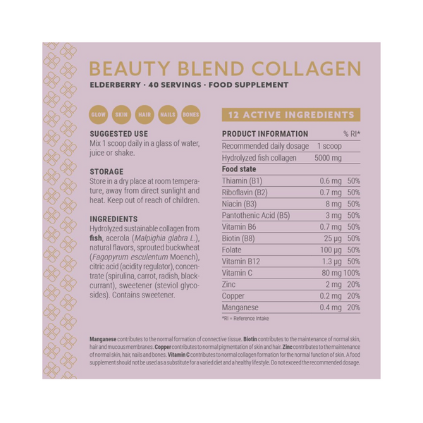 Plent Beauty Blend Collagen Gold Jars, 40 servings