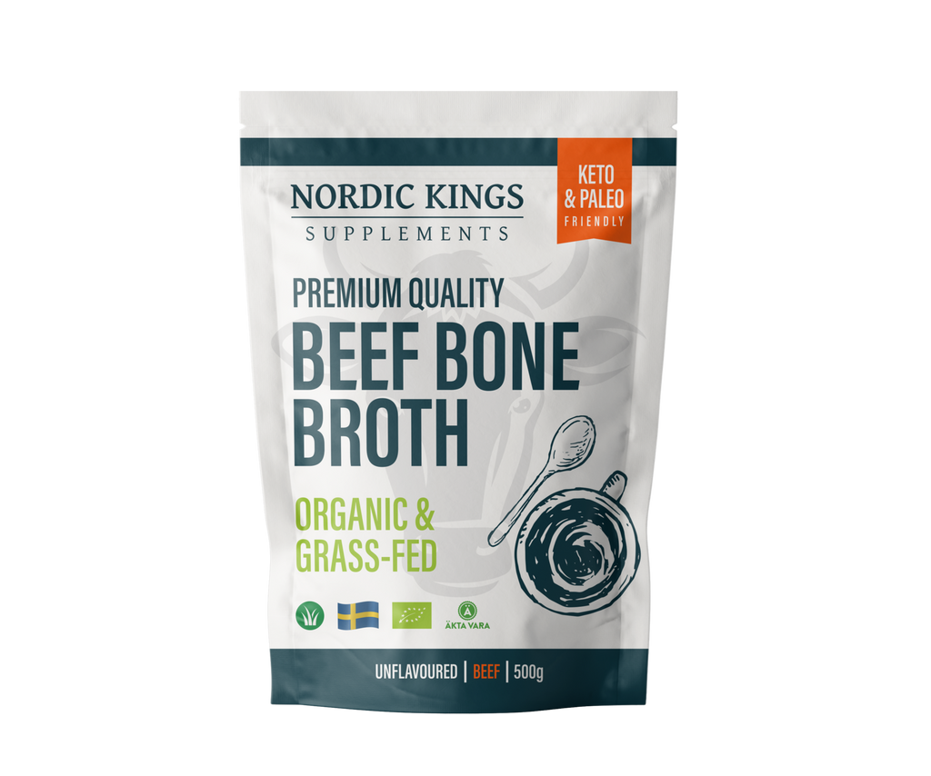 Organic Grass Fed Premium Bone Broth Powder 500g