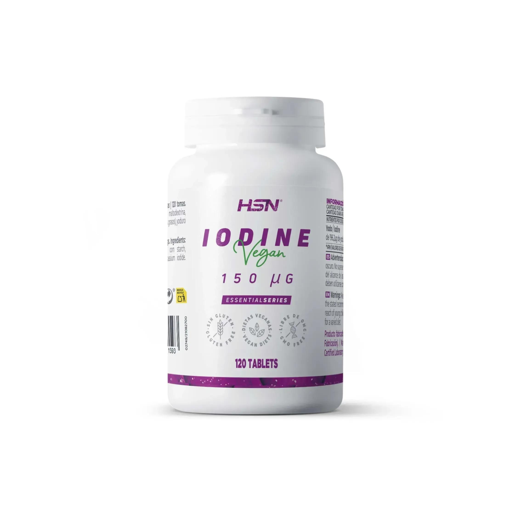 Iodine, 150mcg, 120 Tablets