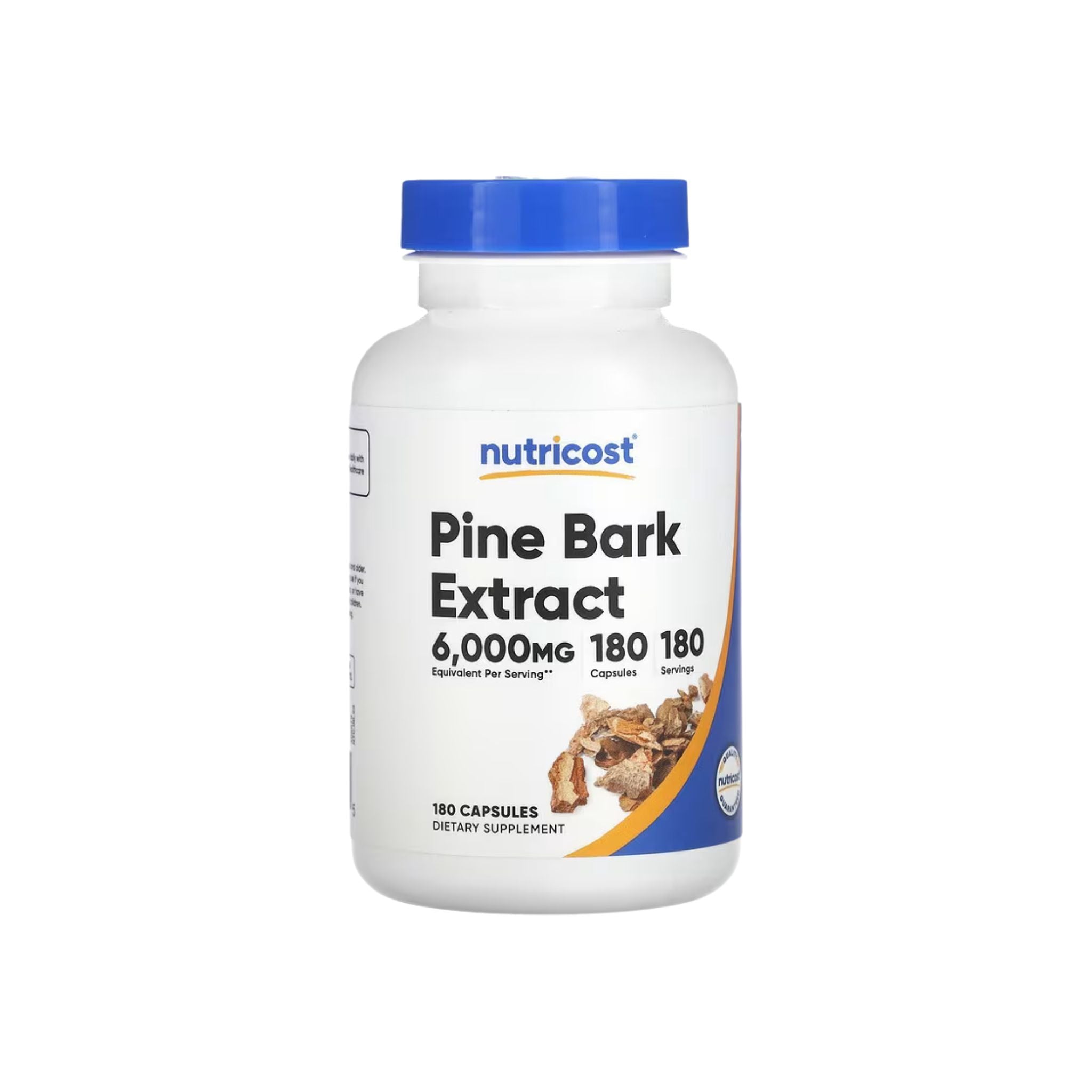 Pine Bark Extract, 6000mg, 180 Capsules