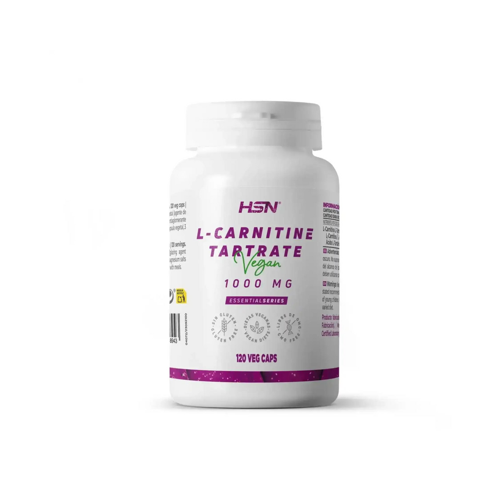 L-Carnitine Tartrate 1000MG, 120 Veg Capsules