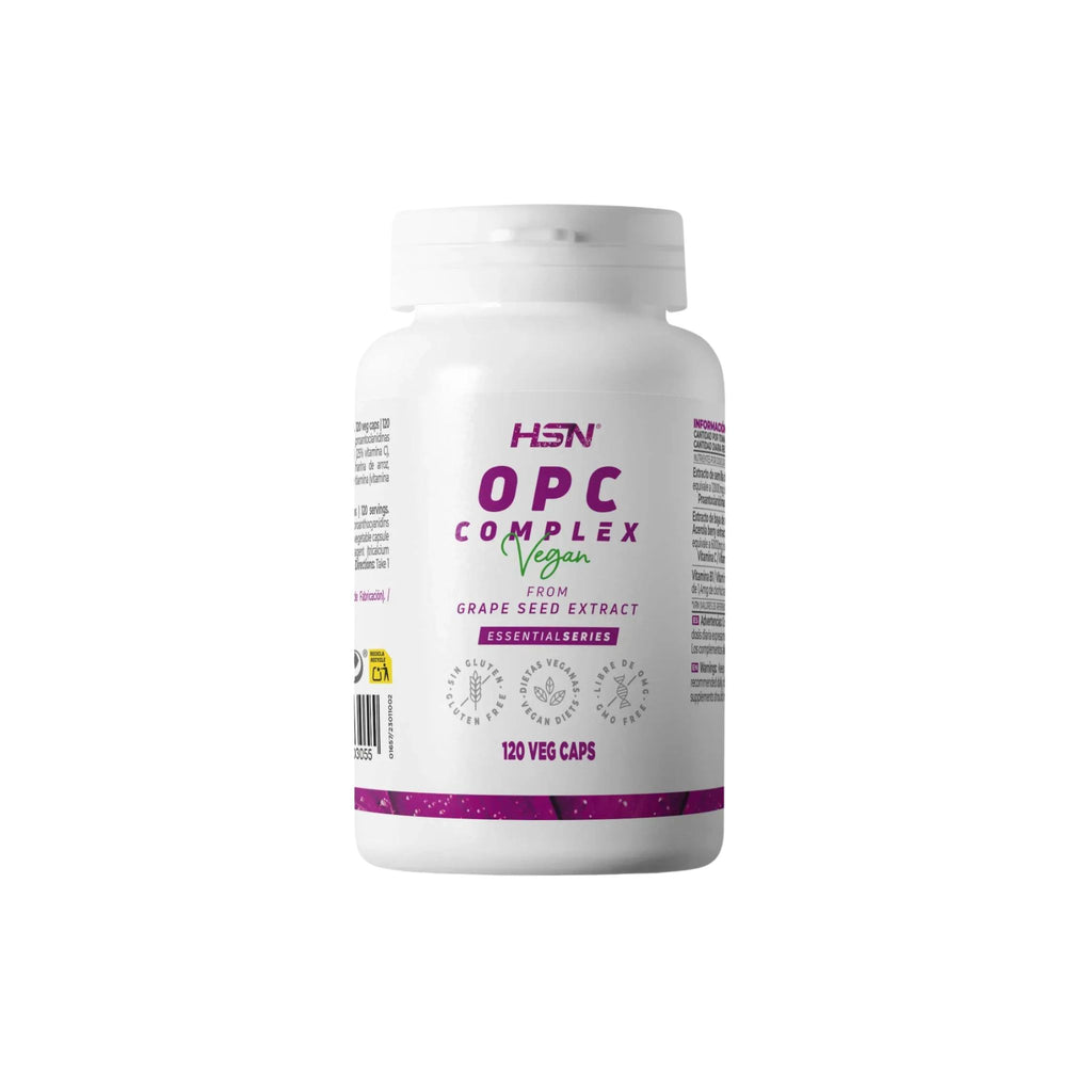 OPC Complex (Grape Seed Extract), 120 Vegetable Capsules