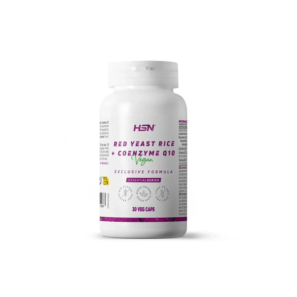 Red Yeast Rice (5% Monacolins) + Coenzyme Q10, 120 Veggie Capsules