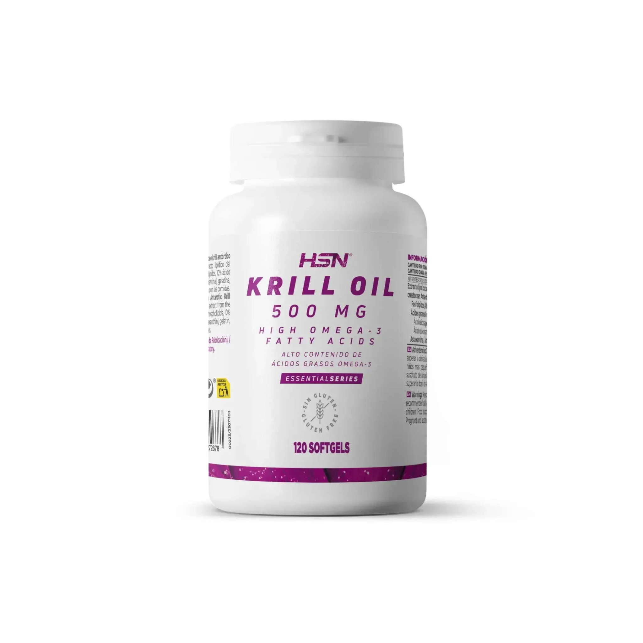 Krill Oil, 500mg, 120 Softgels