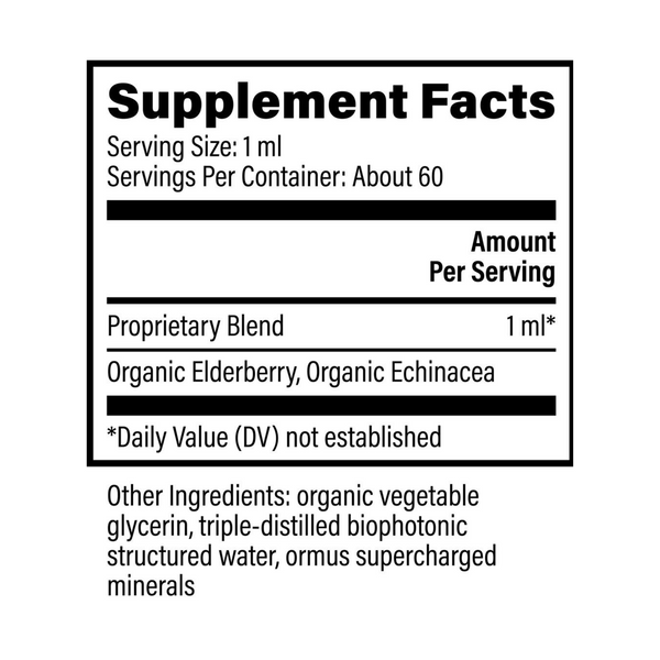 Elderberry & Echinacea 2oz