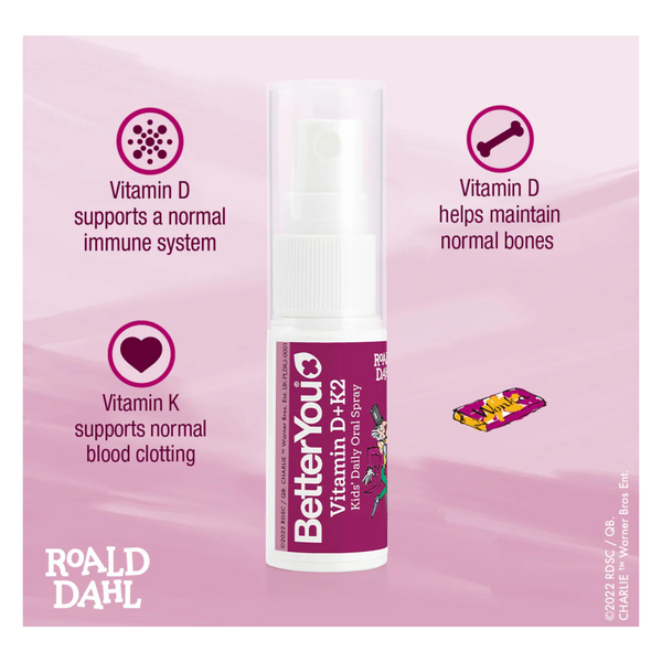 Vitamin D + K2 Daily Oral Spray