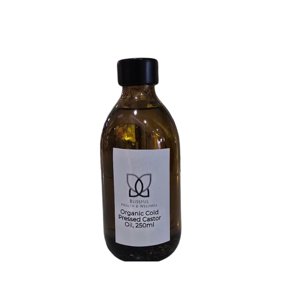 Organic Cold Pressed Castor Oil, 250ml