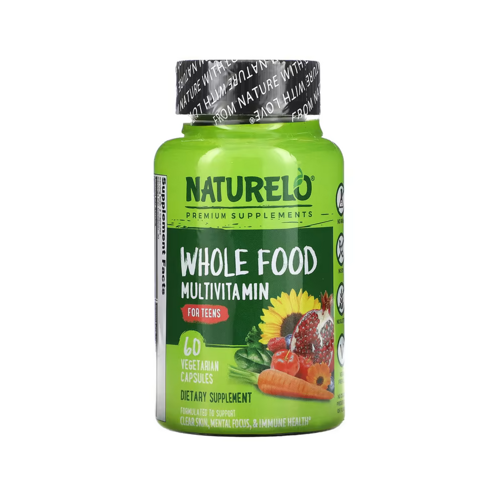 Whole Food Multivitamin For Teens , 60 Vegetarian Capsules