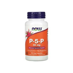 Vitamin B6, P-5-P, 50MG, 90 Veg Capsules