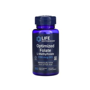 Optimized Folate, 1700MCG DFE, 100 Veg Tablets