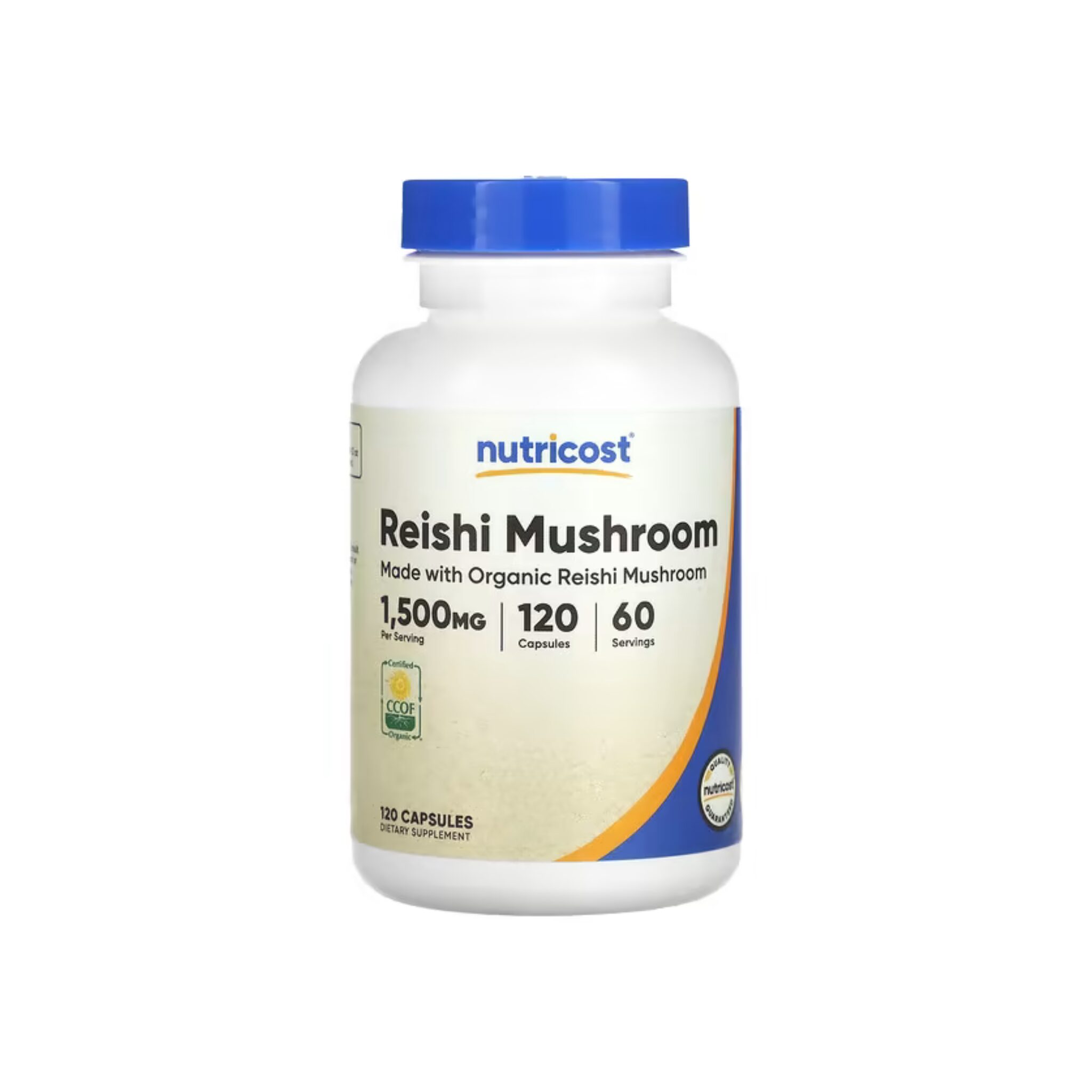 Reishi Mushroom, 120 Capsules, 750MG per Capsule