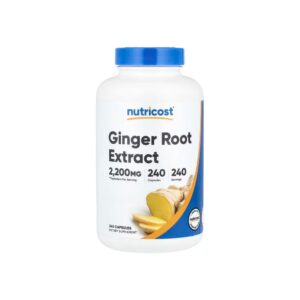 Ginger Root Extract 2,200 mg, 240 Capsules