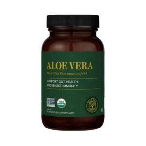Organic Aloe Vera 60 Capsules