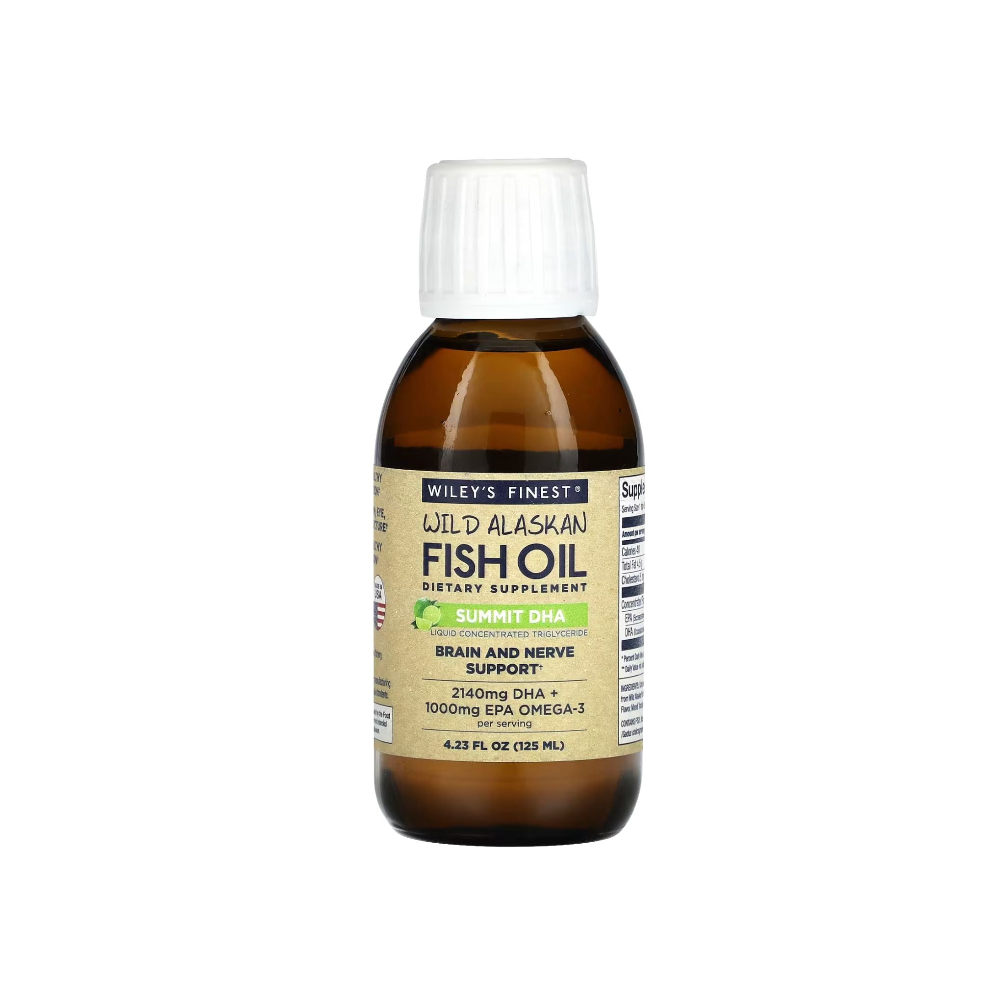 Wild Alaskan Fish Oil, Summit DHA, 4.23FL. OZ