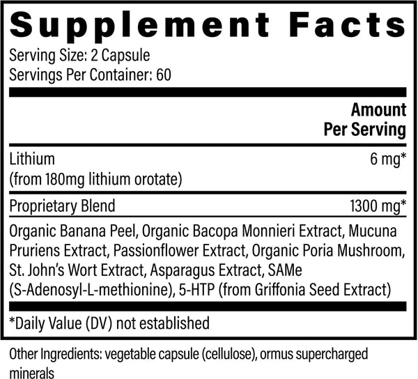 Stress Relief (formerly Neuro Fuzion) 120 Capsules - Image 2