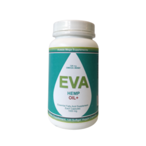 Eva Hemp Oil+ 120 Softgel Veggie Capsules