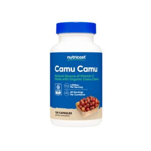 Camu Camu, 1000mg (500mg per capsule), 120 Capsules