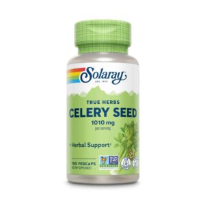 Celery Seed, 1010mg, 100 Veg Capsules (505mg per capsule)