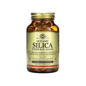 Oceanic Silica From Red Algae, 100 Vegetable Capsules