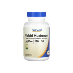 Reishi Mushroom, 120 Capsules, 750MG per Capsule
