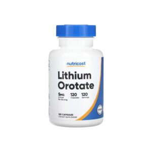 Lithium Orotate, 5MG, 120 Capsules