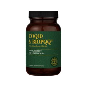 CoQ10 & BioPQQ with Shilajit 60 Caps