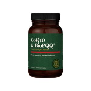 CoQ10 & BioPQQ with Shilajit 60 Caps