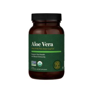 Organic Aloe Vera 60 Capsules