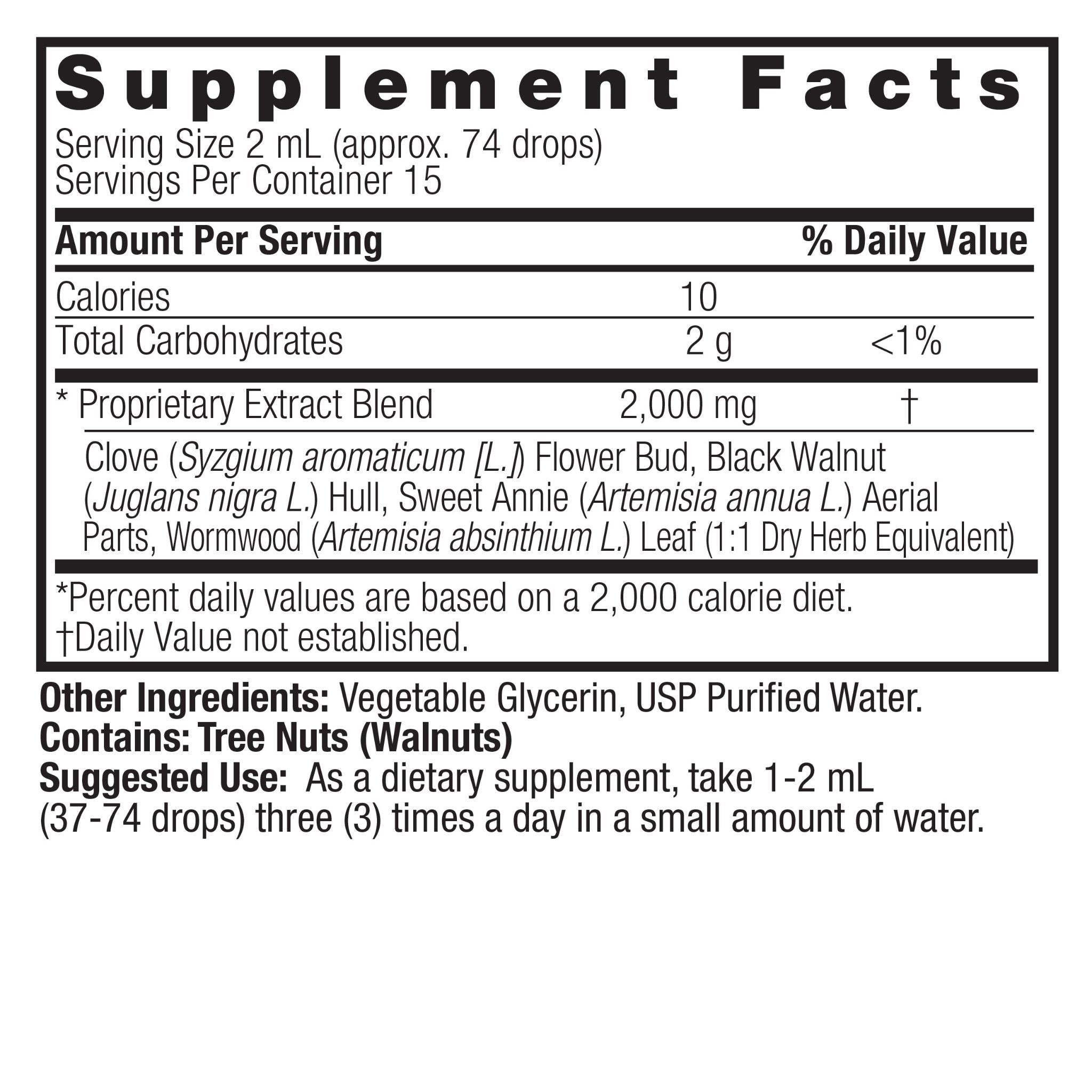 Black Walnut & Wormwood 30ml - Image 2