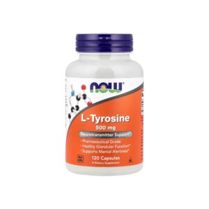 L-Tyrosine, 500 mg, 120 Capsules