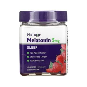 Melatonin Sleep, Strawberry, 5mg 90 Gummies