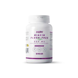 Niacin (Vitamin B3) Flush-Free, 500MG, 120 Veg Capsules