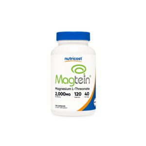 Magtein?, Magnesium L-Threonate, 90 Capsules (666 mg per Capsule)