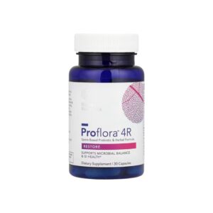 Proflora™ 4R, Spore-Based Probiotic & Herbal Formula, 30 Capsules