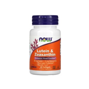 Lutein & Zeaxanthin, 25 mg Lutein + 5 mg Zeaxanthin, 60 Softgels