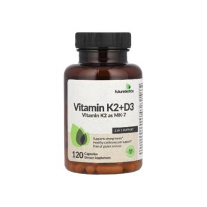 Vitamin K2+D3, 5000IU - 90mcg, 120 Capsules