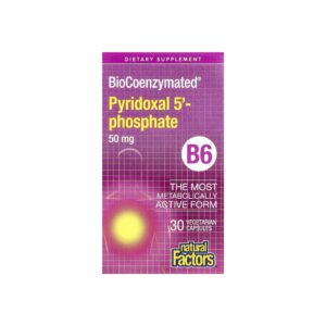 BioCoenzymated®, B6, Pyridoxal 5'-Phosphate, 50 mg, 30 Vegetarian Capsules