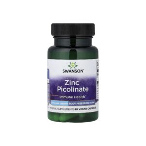 Zinc Picolinate, 22 mg, 60 Vegan Capsules