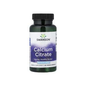 Calcium Citrate, 200 mg, 60 Vegan Capsules