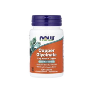 Copper Glycinate, 3MG Albion, 120 Tablets