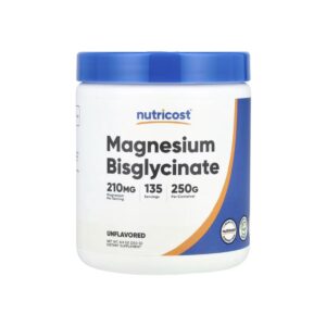 Magnesium Bisglycinate, Unflavored, 8.9 oz (250 g)