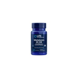 Melatonin IR/XR, Immediate and Extended Release, 60 Capsules
