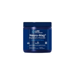 Neuro-Mag® Magnesium L-Threonate Powder, 93.35G, Tropical Punch Flavor