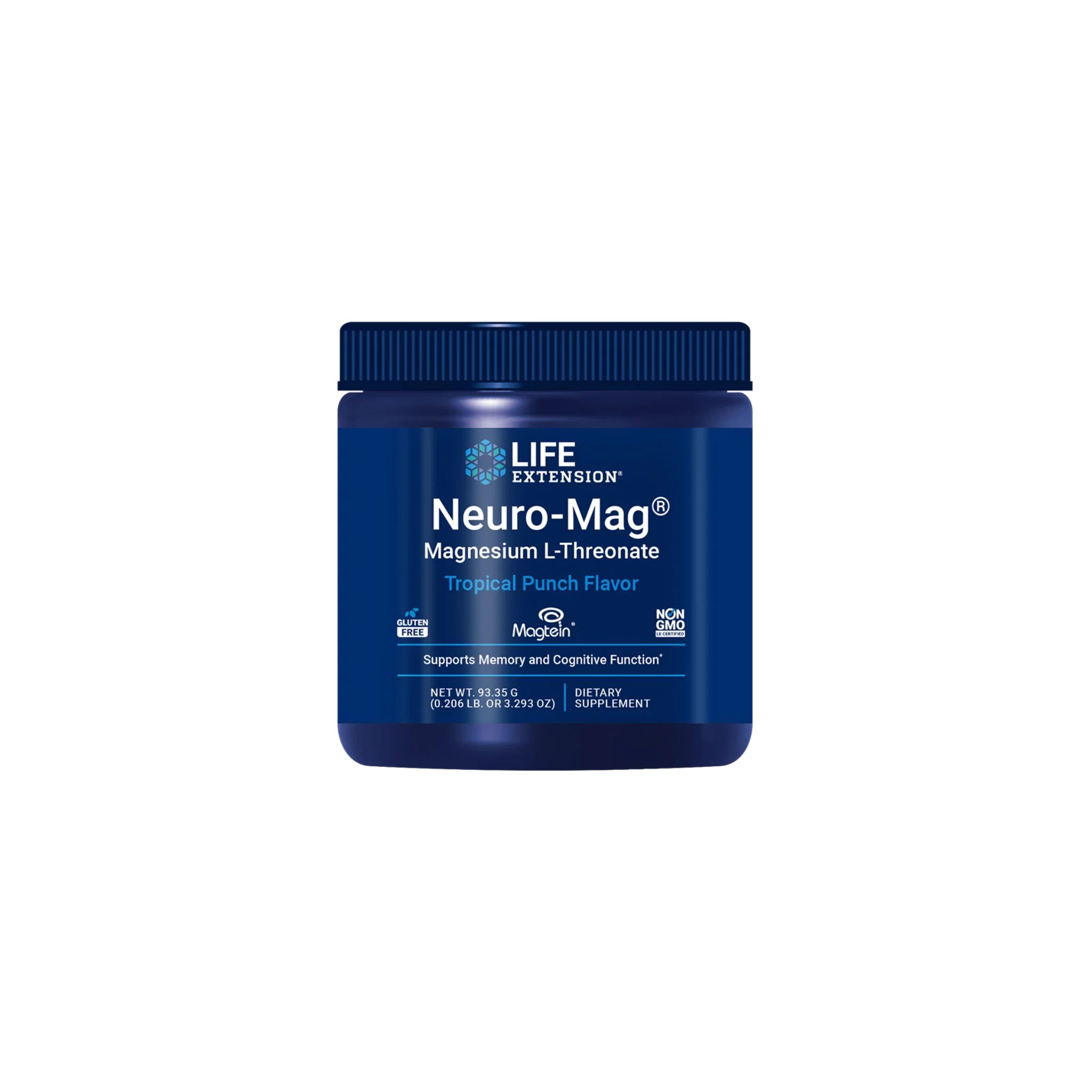 Neuro-Mag® Magnesium L-Threonate Powder, 93.35G, Tropical Punch Flavor