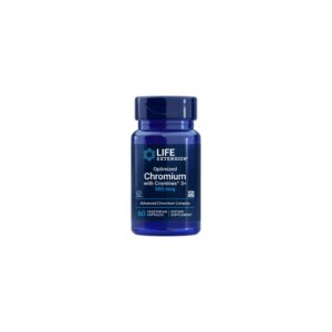 Optimized Chromium with Crominex® 3+, 500MCG, 60 Veg Capsules