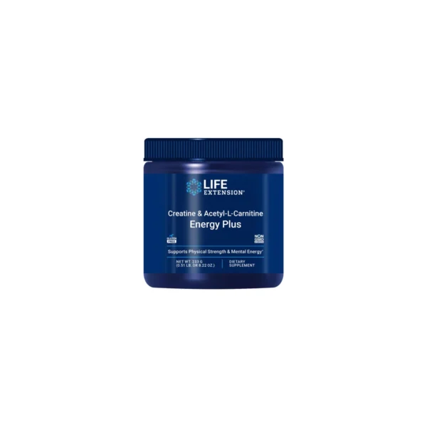 Creatine & Acetyl-L-Carnitine Energy Plus Powder, 233G – Blissful Health & Wellness