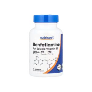 Benfotiamine, 300 mg, 90 Capsules