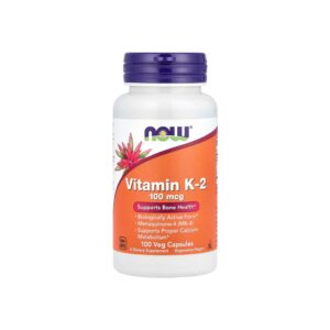 Vitamin K-2, 100 mcg, 100 Veg Capsules